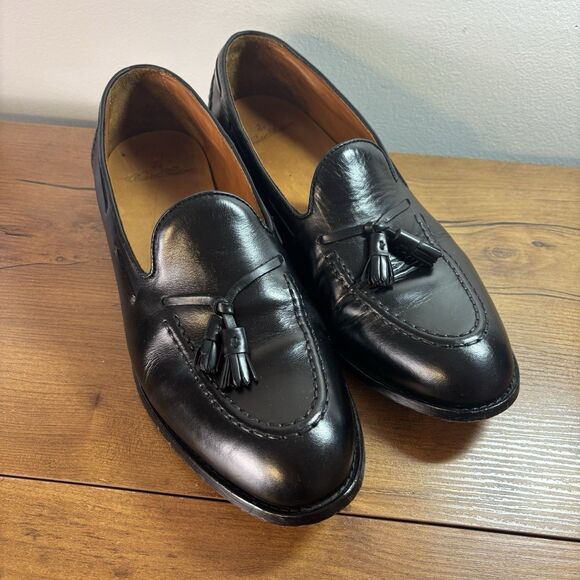 Brooks Brothers Other - Brooks Brothers Mens 12D Fitzgerald Black Tassel Loafer Leather